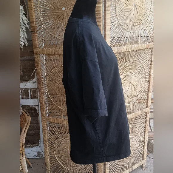 Dickies Men's Black Thisch Heavy Duty 100% Cotton Short Sleeve Tee_Large - Picture 6 of 8